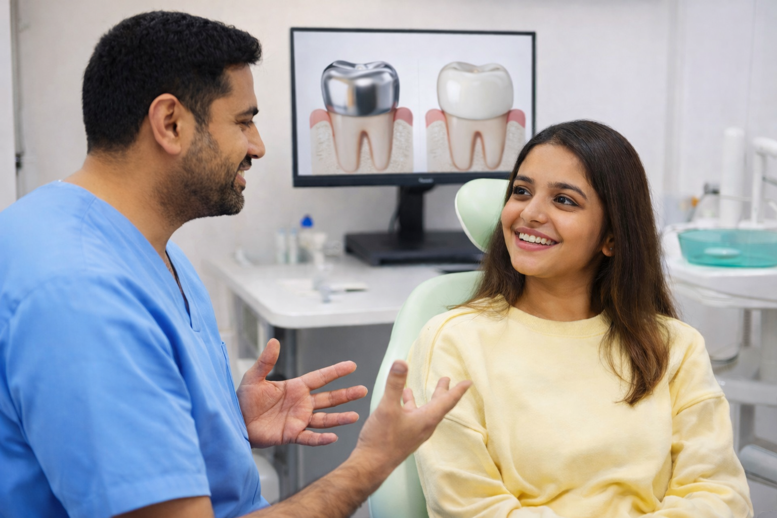 dental crowns and caps